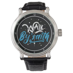 Reloj De Pulsera Diseño de Caminar por Fe