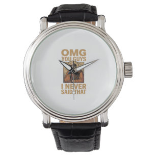 Reloj De Pulsera Diseño de camiseta divertida vintage religiosa de