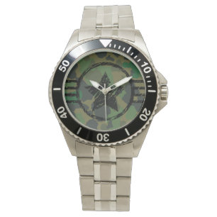 Reloj De Pulsera diseño de camuflaje militar