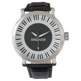 Reloj De Pulsera Diseño de claves de piano