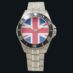 Reloj De Pulsera Diseño de cosido cruzado original Jack Union<br><div class="desc">Diseño de cosido cruzado original Jack Union</div>