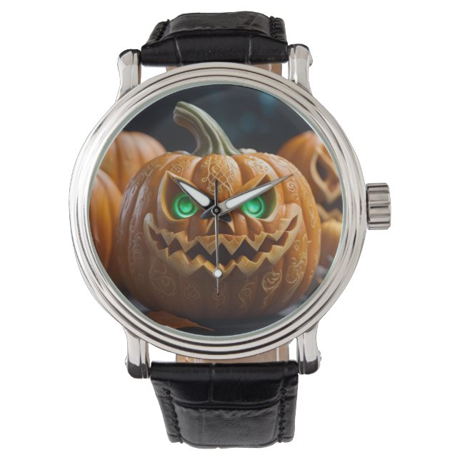Reloj De Pulsera diseño de decoración de halloween (Anverso)