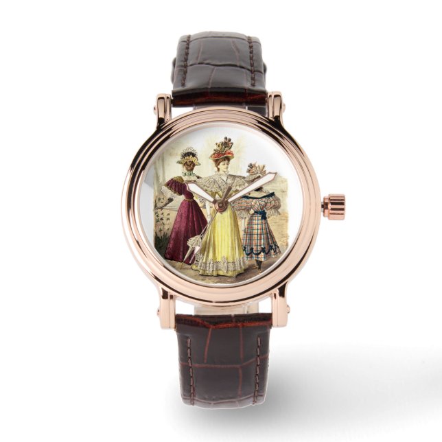 Reloj De Pulsera Diseño de época para damas victorianas (Anverso)
