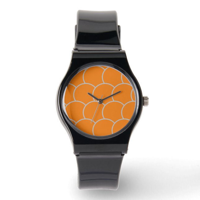 Reloj De Pulsera diseño de escalas de peces (Anverso)