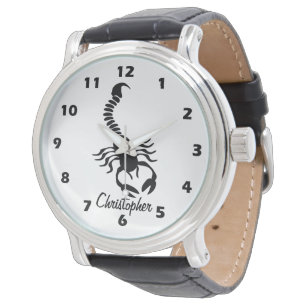 Reloj De Pulsera Diseño de Escorpión Personalizado