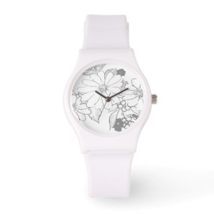 Reloj De Pulsera DISEÑO DE FLORES DE WATCH FLOWER de las mujeres de