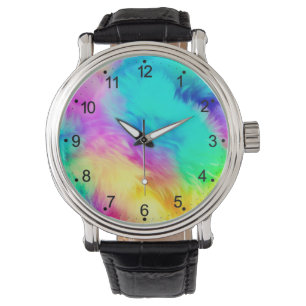 Reloj De Pulsera Diseño de fondo de textura de pelaje esponjoso arc