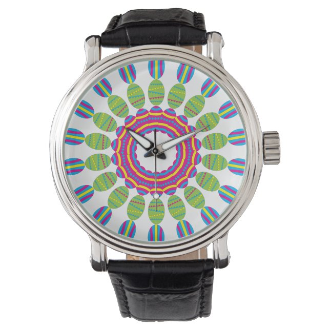 Reloj De Pulsera diseño de huevo de Pascua (Anverso)