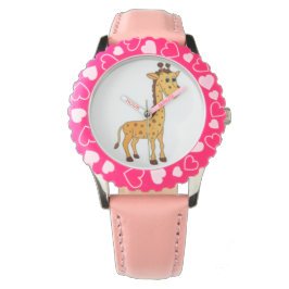 Reloj De Pulsera Diseño de jirafa infantil
