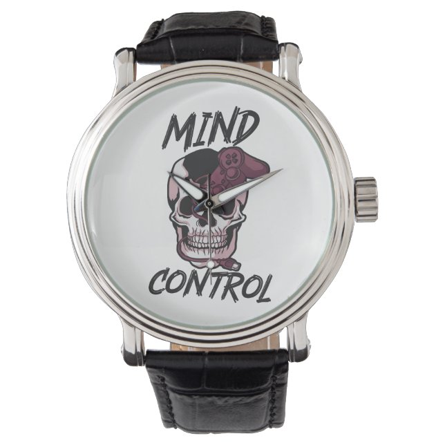 Reloj De Pulsera Diseño de juegos de control mental (Anverso)