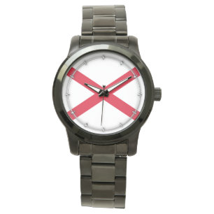 Reloj De Pulsera Diseño de la bandera del estado de Alabama