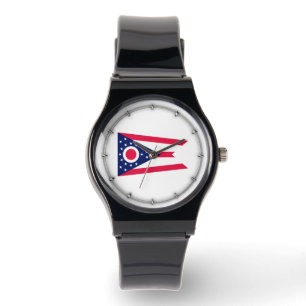 Reloj De Pulsera Diseño de la bandera del estado de Ohio