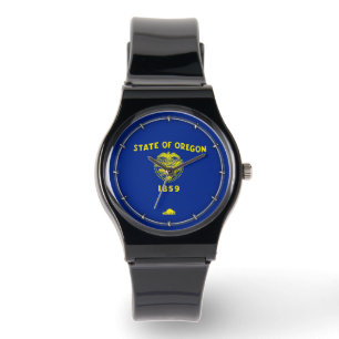 Reloj De Pulsera Diseño de la bandera del estado de Oregon