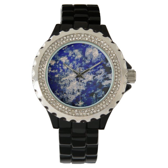 Reloj De Pulsera Diseño de Lapis Lazuli (Anverso)