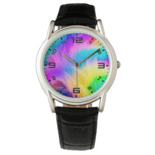 Reloj De Pulsera Diseño de los colores del arcoiris