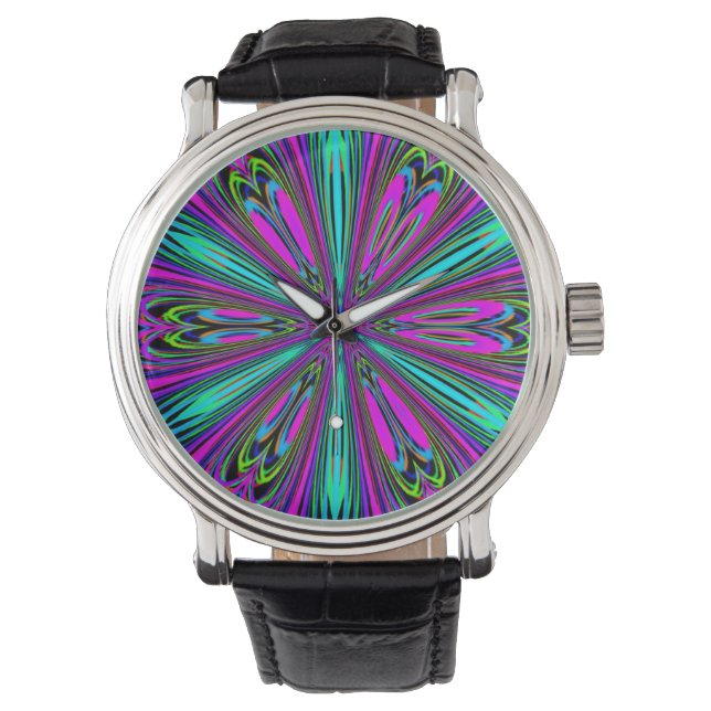 Reloj De Pulsera Diseño de Mandala (Anverso)