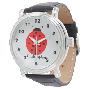 Reloj De Pulsera Diseño de mariquita