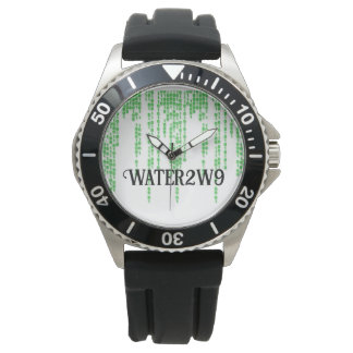 Reloj De Pulsera Diseño de matriz Water2w9