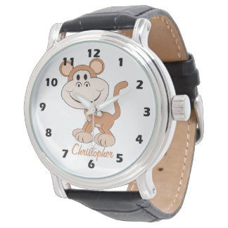 Reloj De Pulsera Diseño de mono personalizado