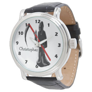 Reloj De Pulsera Diseño de paro de paro simplemente agregar nombre