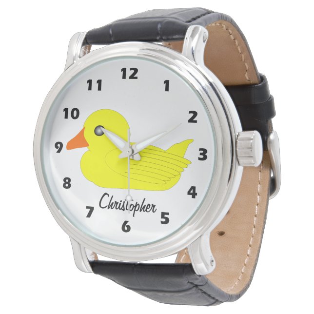 Reloj De Pulsera Diseño de Pato Amarillo Personalizado (Angular)