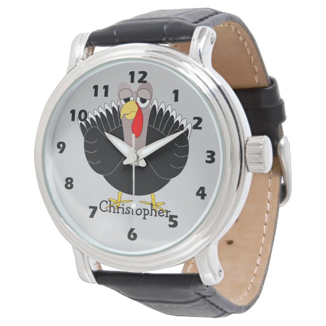 Reloj De Pulsera Diseño de pavo (Angular)