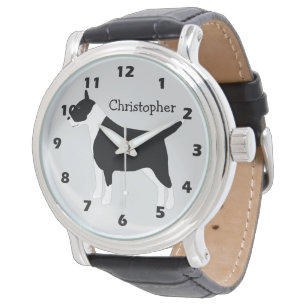 Reloj De Pulsera Diseño de perro Staffordshire Bull Terrier