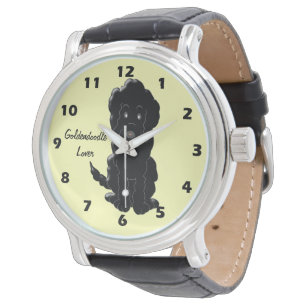 Reloj De Pulsera Diseño de perros Goldendoodle