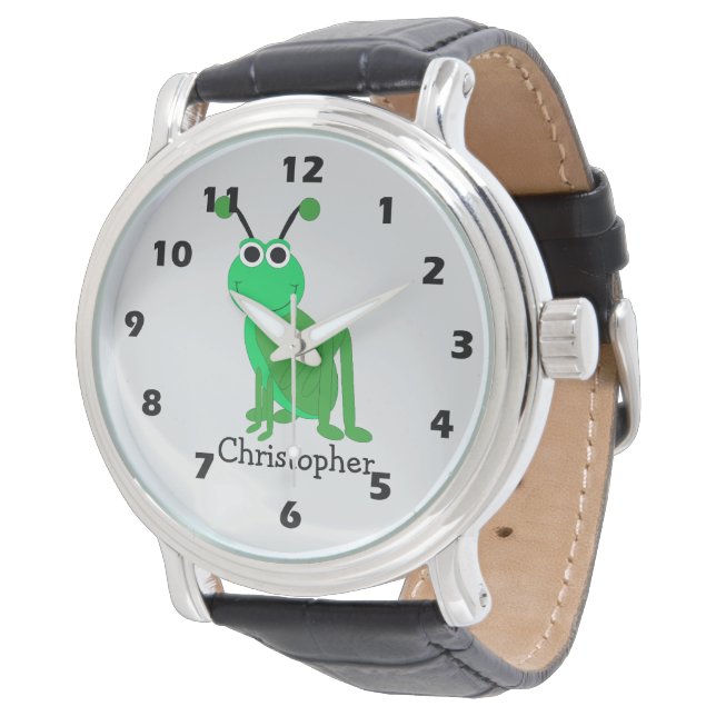 Reloj De Pulsera Diseño de saltamontes (Angular)