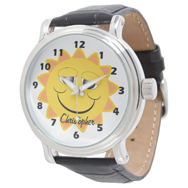 Reloj De Pulsera Diseño de sol personalizado (Angular)