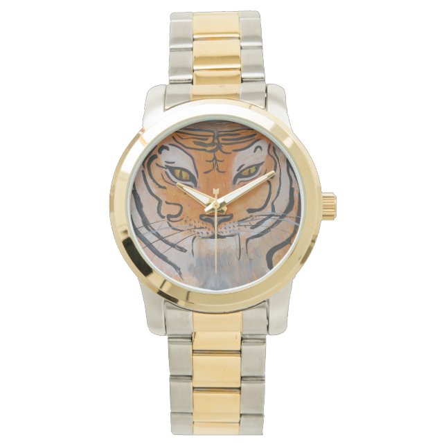 RELOJ DE PULSERA DISEÑO DE TIGER WATCH DE PAULA REILLY. (Anverso)