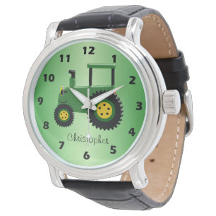 Reloj De Pulsera Diseño de Tractor Personalizado