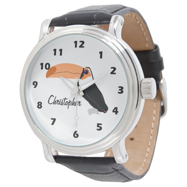Reloj De Pulsera Diseño de Tucán Personalizado (Angular)