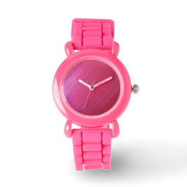 Reloj De Pulsera Diseño diagonal rosado