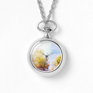 Reloj De Pulsera Diseño ecológico de collar femenino eWatch