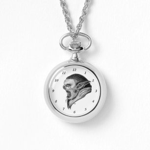 Reloj De Pulsera Diseño en blanco y negro de Troll