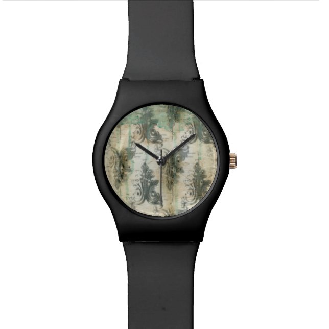Reloj De Pulsera Diseño Fleur De Lis moderno (De cerca)
