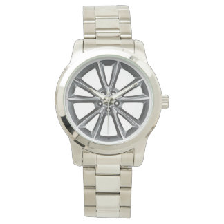 Reloj De Pulsera Diseño inspirado de Jaguar Alloy Wheel Watch