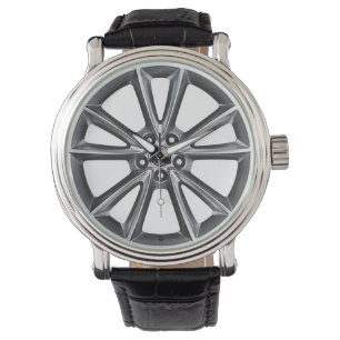 Reloj De Pulsera Diseño inspirado de Jaguar Alloy Wheel Watch
