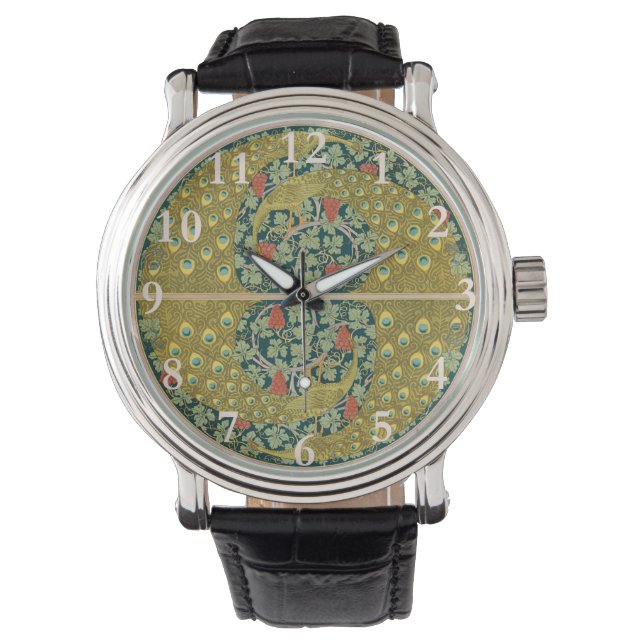 Reloj De Pulsera Diseño intrincado de estilo Art Nouveau pavo (Anverso)