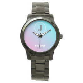 Reloj De Pulsera Diseño minimalista en tonos pastel