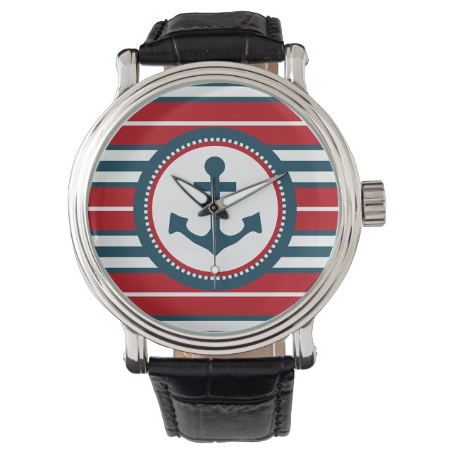 Reloj De Pulsera Diseño náutico (Anverso)