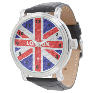 Reloj De Pulsera Diseño personalizado de la bandera de la bandera d