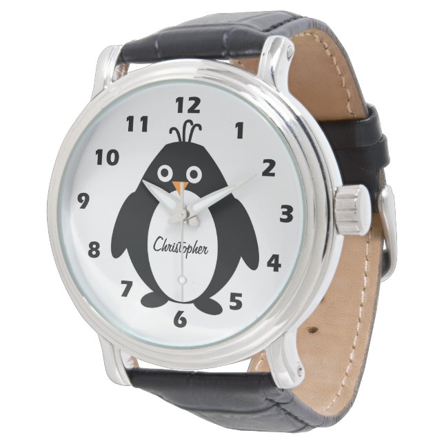 Reloj De Pulsera Diseño pingüino (Angular)