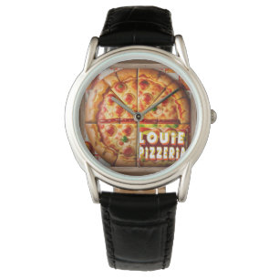Reloj De Pulsera Diseño Pizza Pizzeria