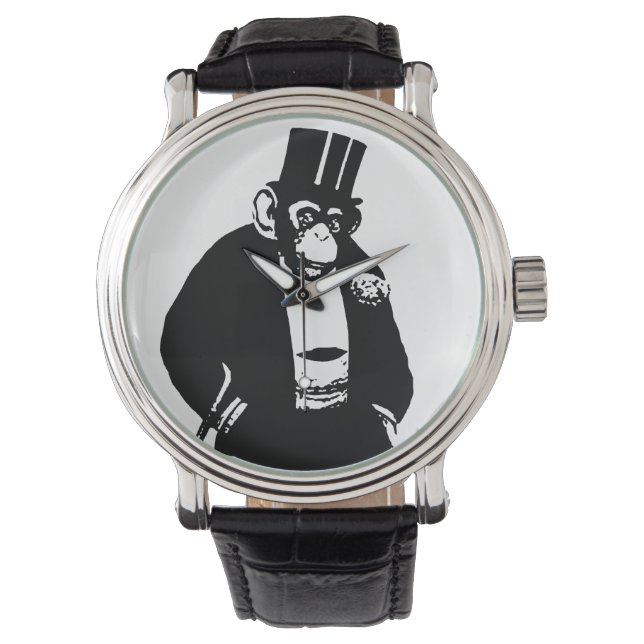 Reloj De Pulsera Diseño Posh Monkey Watch (Anverso)