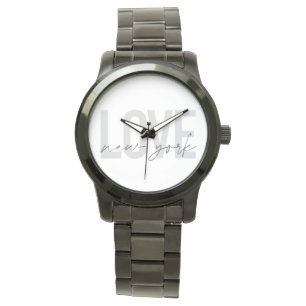 Reloj De Pulsera Diseño simple, moderno, urbano y genial de Love Ne