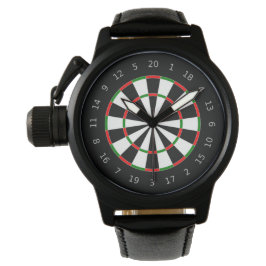 Reloj De Pulsera Diseño tradicional de dartboard