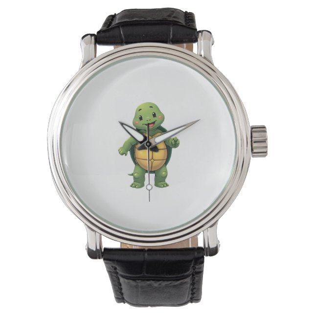Reloj De Pulsera Disfraz de Halloween con tortuga sin cabeza de Gua (Anverso)