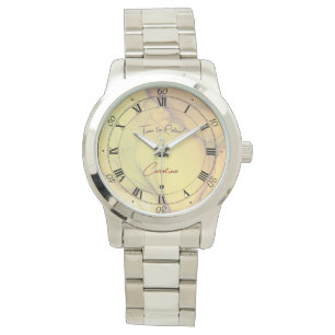 Reloj De Pulsera Disfruta De Tus Colores De Fluidos Pastel De Jubil